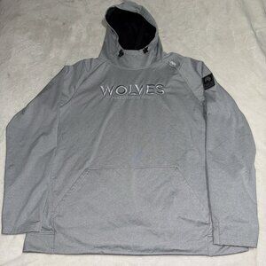 UNRL x Minnesota Timberwolves `24 Gray Hoodie Lightly Worn Sold out Size XLarge